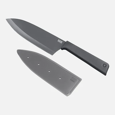 Kuhn Rikon COLORI®+ Couteau Santoku - Gris