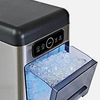 Countertop Front Load Ice Machine Stainless Steel