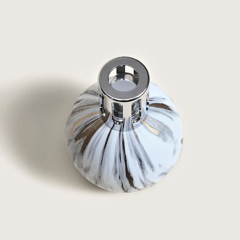 Marbrures Berger Lamp - White