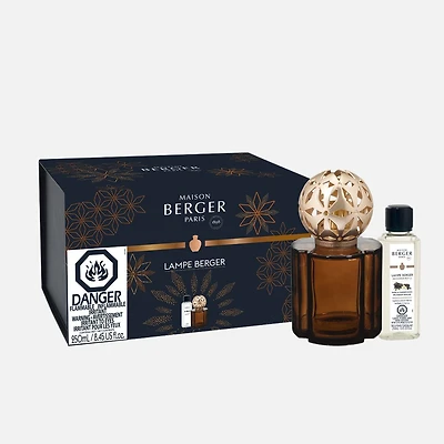 Pomelis Lampe Berger chocolat par Maison Berger Paris - Splendeur Vanillée