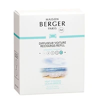 Ensemble de 2 recharges pour diffuseur voiture « Vent d'océan » par Maison Berger