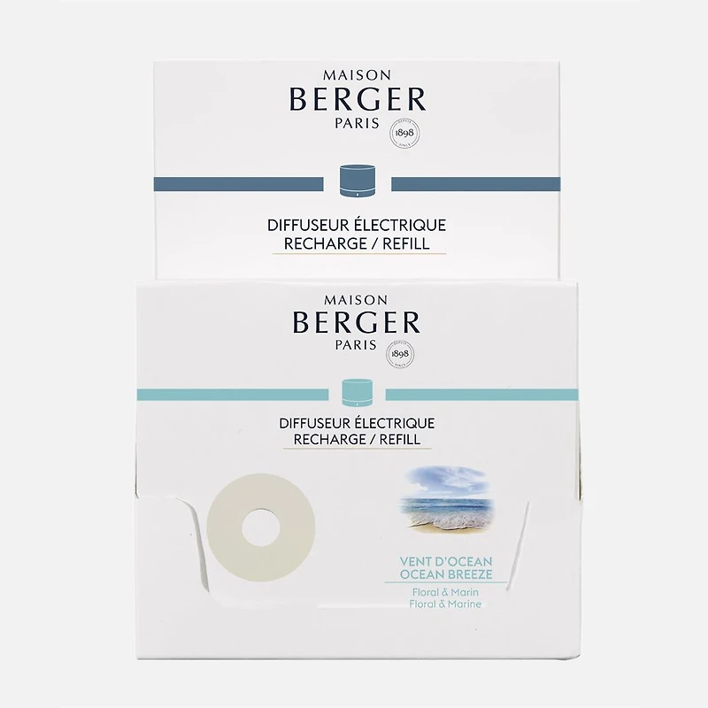 Nomad Electric Ocean Breeze Powder Refill by Maison Berger Paris – 0,80 oz