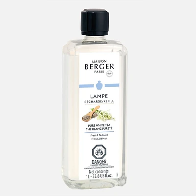 Berger Lamp Pure White Tea Refill by Maison Berger Paris - 1L