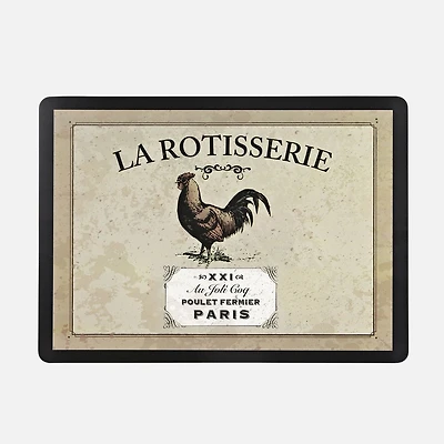 Napperon La Rotisserie, Ensemble de 4