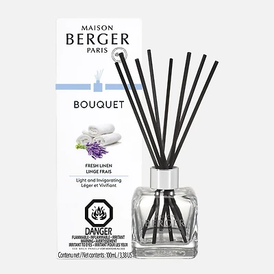Bouquet parfumé « Ice Cube » par Maison Berger Paris - Linge frais