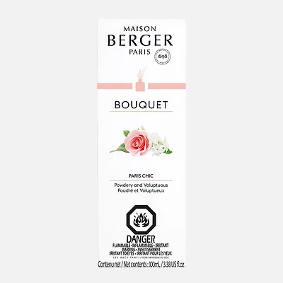 Bouquet parfumé + 100 ml de recharge « Ice Cube » par Maison Berger Paris - Paris Chic