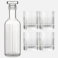 Bach 5-Piece Whisky Set by Luigi Bormioli 