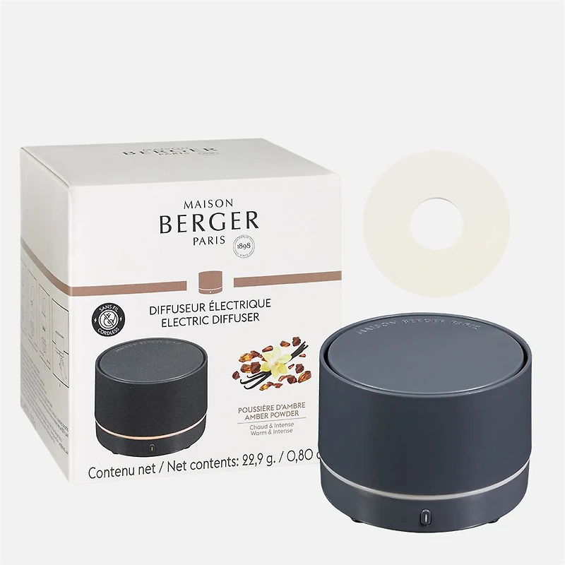 Diffuseur électrique Nomad gris par Maison Berger Paris