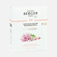 Under the Magnolias 2 Refills for Car Diffuser by Maison Berger Paris