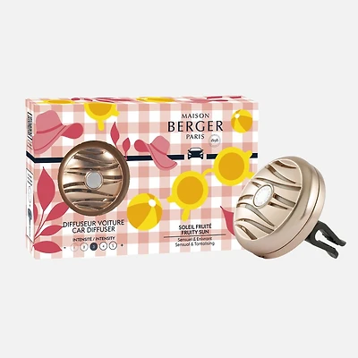 Diffuseur pour voiture Soleil fruité par Maison Berger Paris