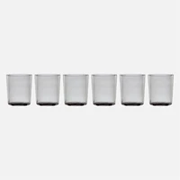 Ensemble de 6 verres de soda empilables