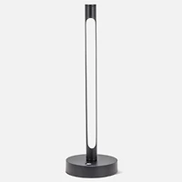 Lampe de table DEL à tige mince - Noire