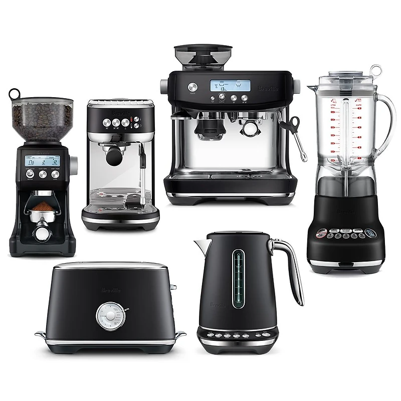 Machine à espresso manuelle Breville the Bambino™ Plus - Truffe noire