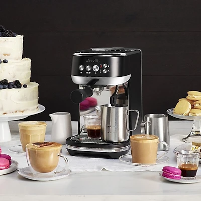 Machine à espresso manuelle Breville the Bambino™ Plus - Truffe noire