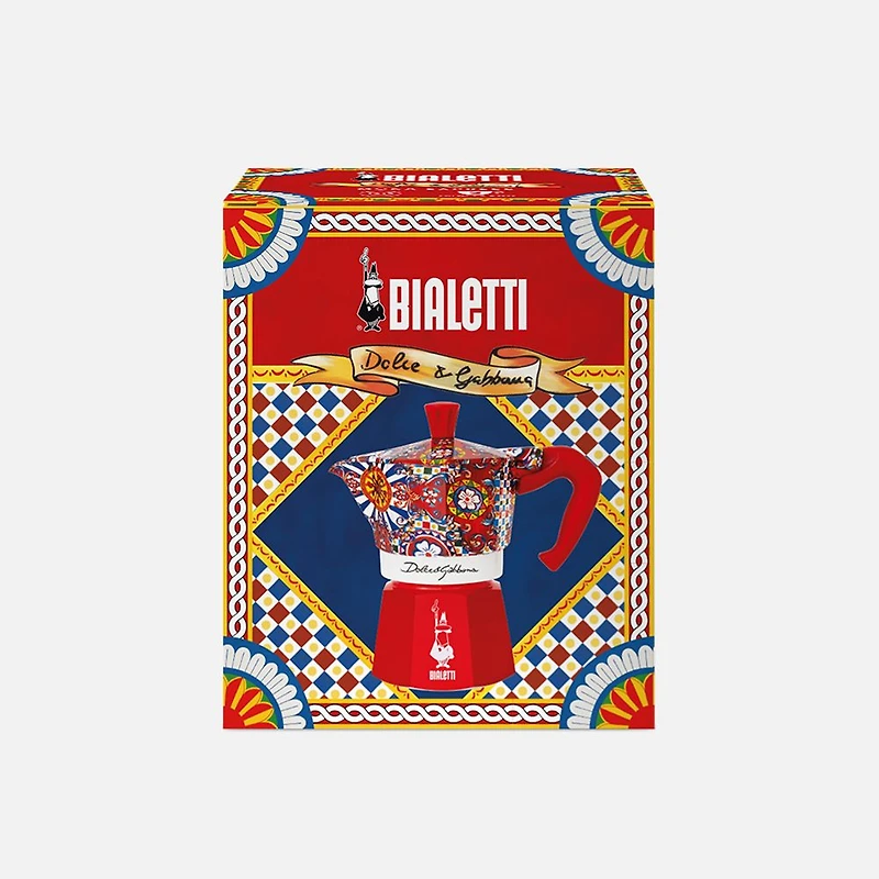 Bialetti Dolce&Gabbana Moka Express 3 Cup Stovetop Espresso Maker