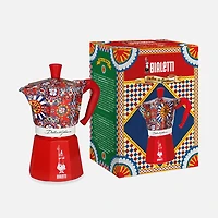 Bialetti Dolce&Gabbana Cafetière Moka Express à espresso 6 tasses