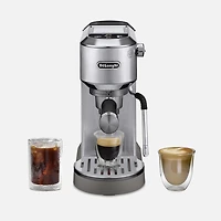 De'Longhi Machine à espresso Dedica Duo avec infusion à froid en acier inoxydable