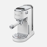 De'Longhi Dedica Duo Espresso Machine With Cold Brew - White