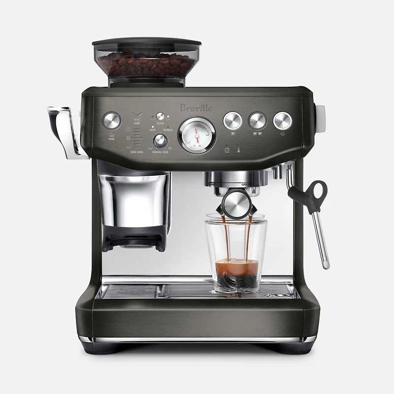 Breville the Barista Express® Impress Machine à espresso - Truffe noire