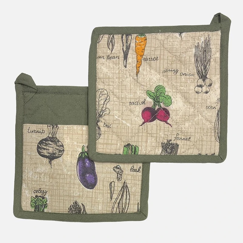 Legumes Pot Holder, Set of 2