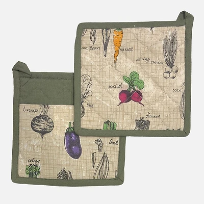 Legumes Pot Holder, Set of 2