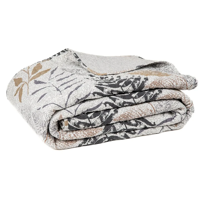 Lena Foliage Printed Quilt
