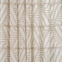 Ligure Semi-Sheer Jacquard Grommet Curtain