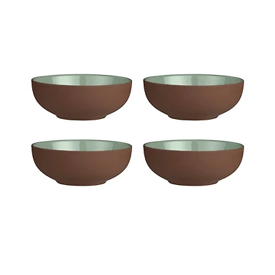 Set of 4 Sienna Teal Bowls by Maxwell & Williams ( cm