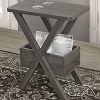 Louanne Table d’appoint - Gris