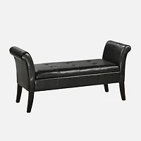 LOUISE Fancy Banc d’appoint - Espresso