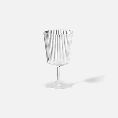 Ricardo Ribbed Wine Glass 