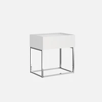 Lucie Night Stand - White
