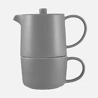 Maxwell & WilliamsTea for One with Infuser Café Life - Grey 