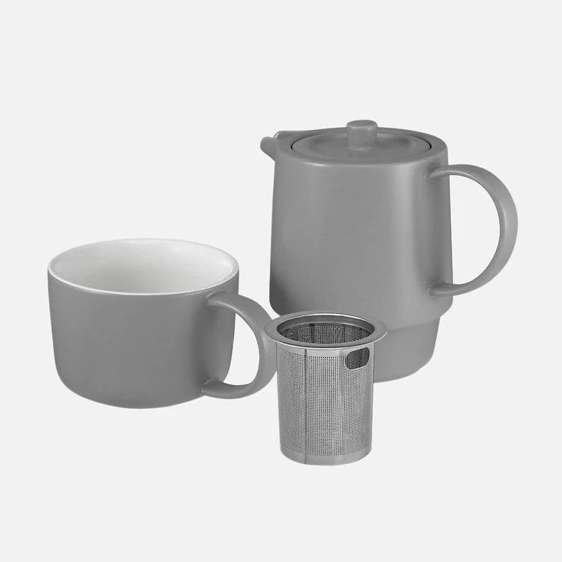 Maxwell & WilliamsTea for One with Infuser Café Life - Grey