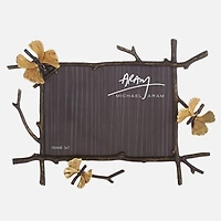 Butterfly Ginkgo 5" x 7" Picture Frame by Michael Aram