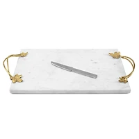 Michael Aram Ivy & Oak Cheese Board with Knife