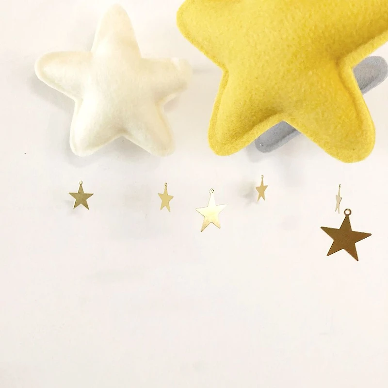 Star Mobile - Grey, Ivory & Mustard