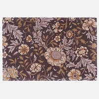 Matologie Tapis - Fleurs brunes