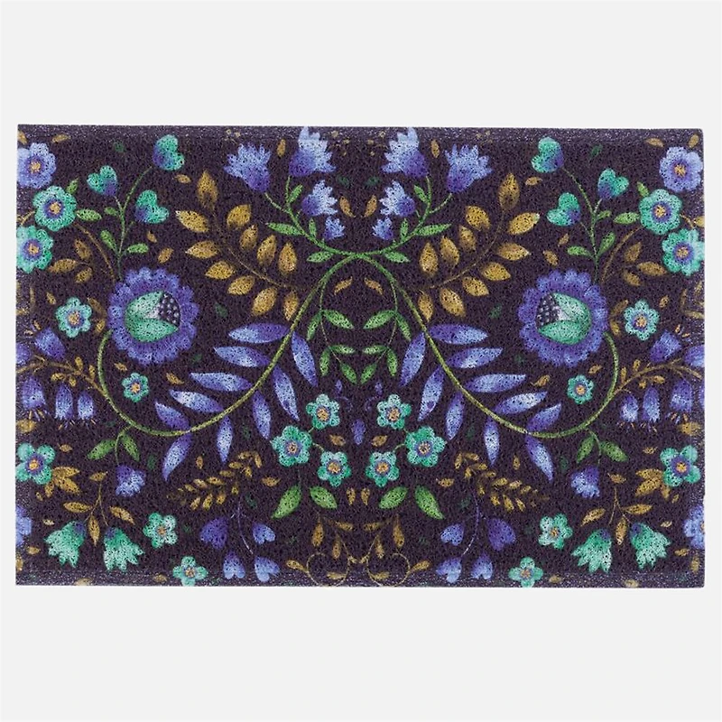 Matologie Tapis - Fleur bleue