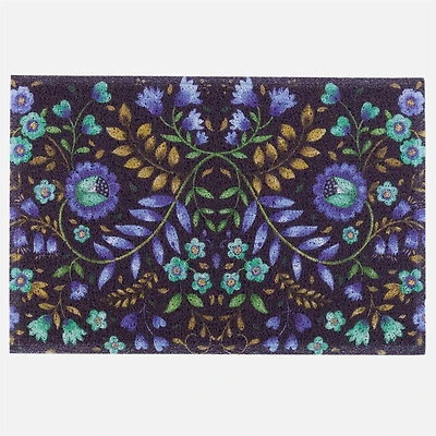 Matologie Tapis - Fleur bleue