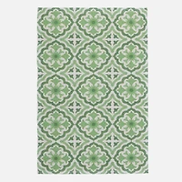 Matologie Tapis - Abstrait vert
