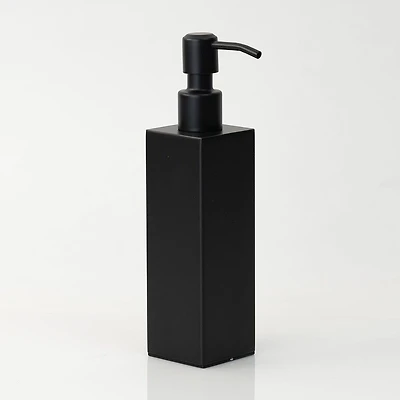 Matte Black Soap Dispenser (2" x 2" x 8.5")