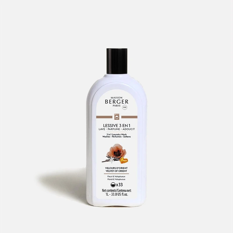 Maison Berger Lessive 3 en 1 Velours d'Orient - 1 L