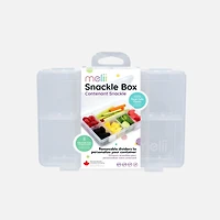 Melii Boîte Snackle, 8 Compartiments - Transparent