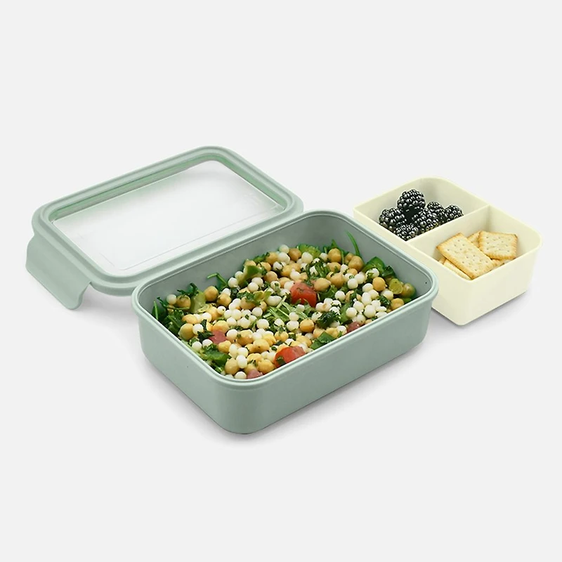 Melii Bento Box with Removable Dividers - Sage
