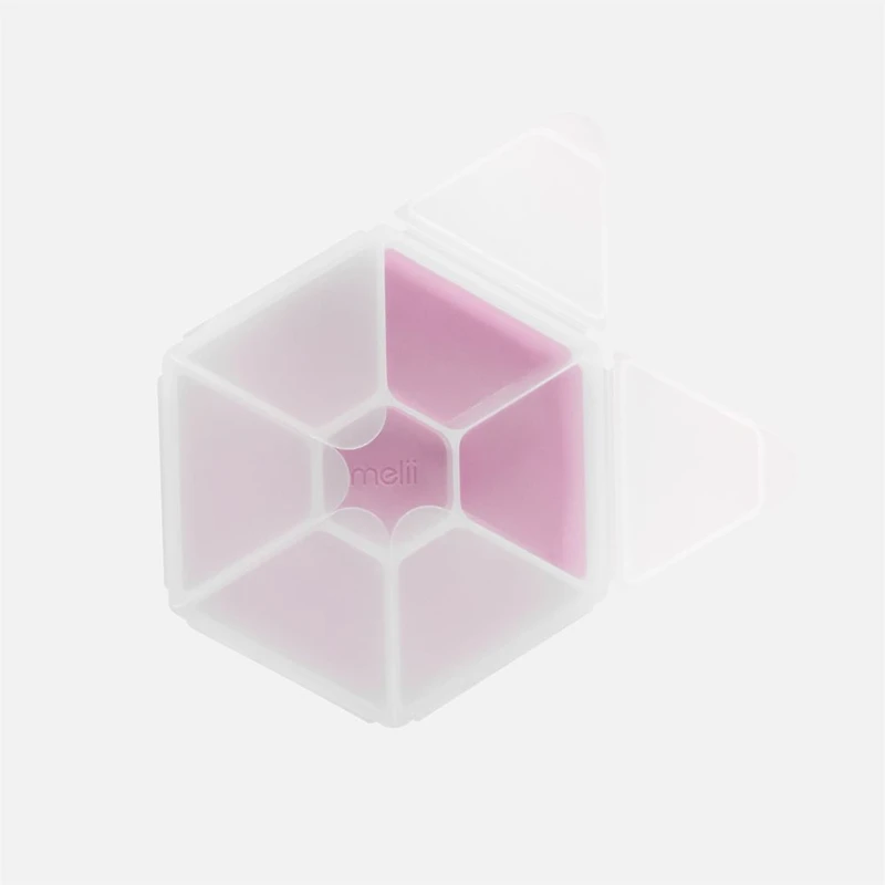 Melii Hexagonal Snackle Box - Pink