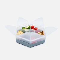 Melii Boîte à collation hexagonale - Bleu ardoise