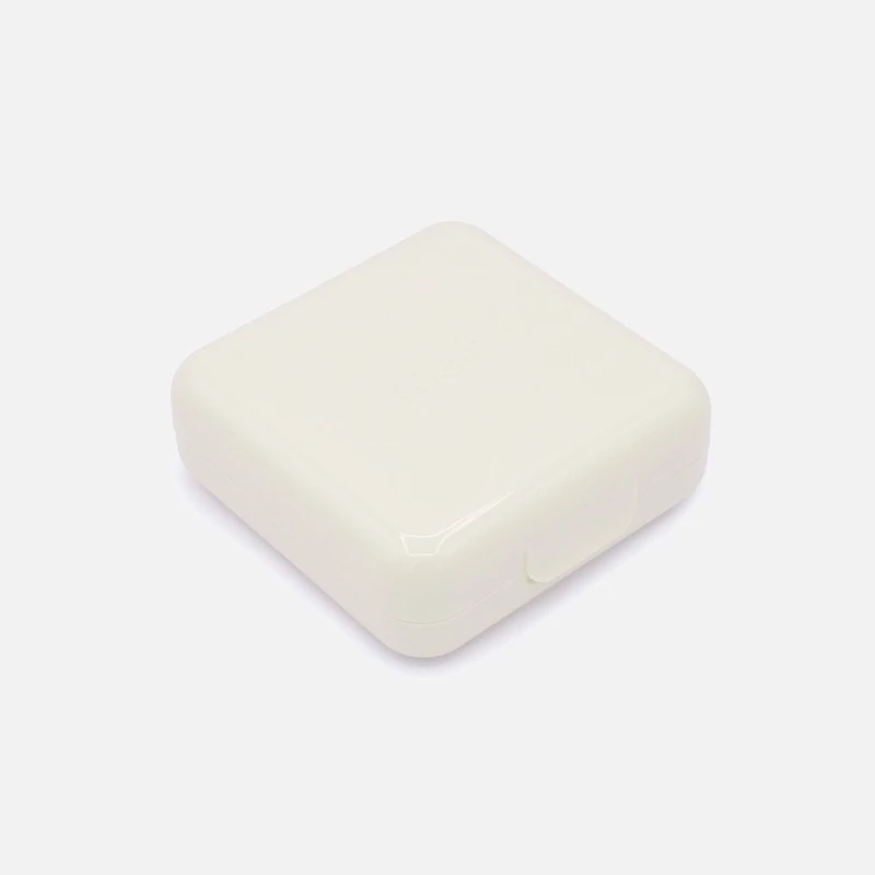 Melii Boîte à sandwich en plastique, ensemble de 2 - Ivoire/Sauge