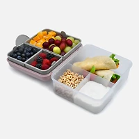 2 Tier Bento - Pink/Purple/Grey