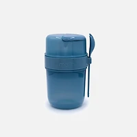 Melii Yogourt ou salade à emporter avec cuillère - Bleu ardoise